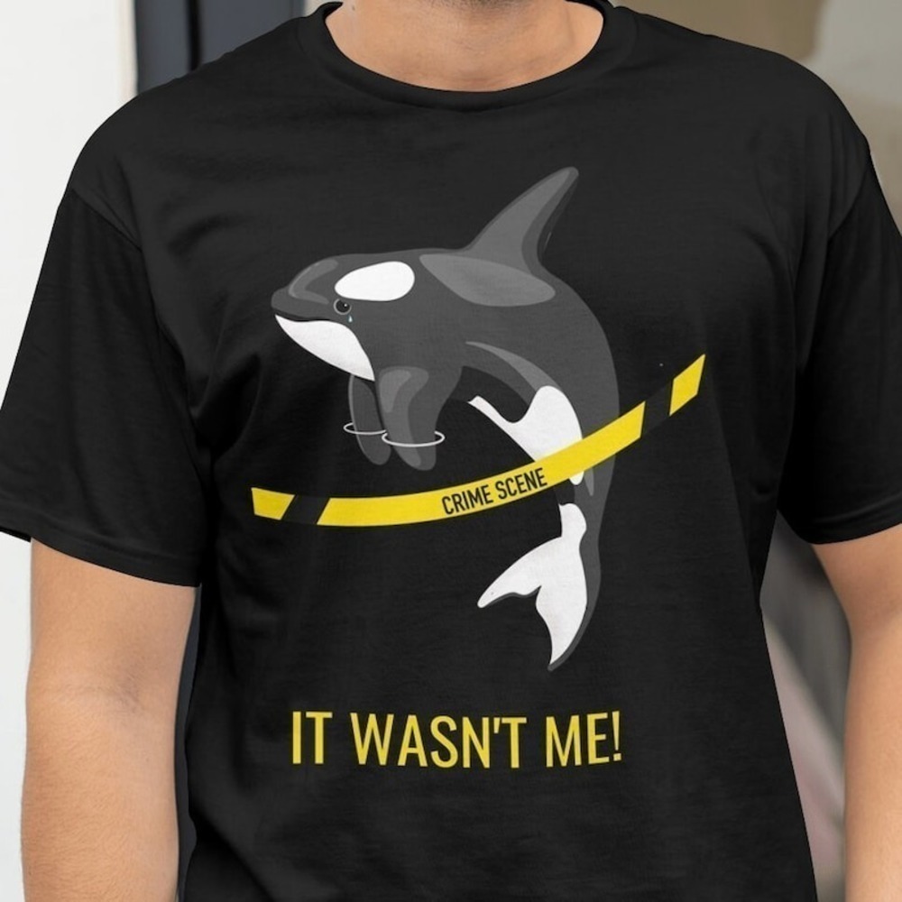 Funny Killer Whale Ocean Humor Graphic T-Shirt